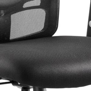 Portland Medium Mesh Back Task Operator Office Chair with Arms - Image 3