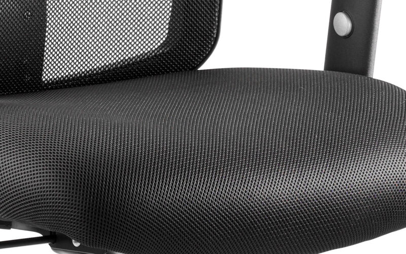 Portland Medium Mesh Back Task Operator Office Chair with Arms - Image 4
