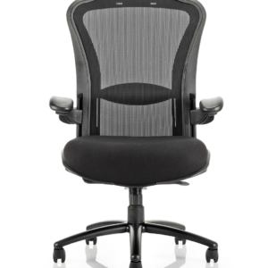 Houston High Mesh Back Heavy Duty Task Operator Office Chair with Arms - Image 2