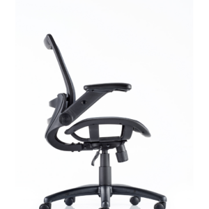 Fuller Medium Mesh Back Task Operator Office Chair with Folding Arms - Image 2
