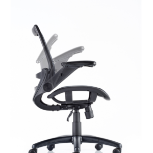 Fuller Medium Mesh Back Task Operator Office Chair with Folding Arms - Image 3