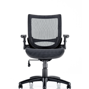 Fuller Medium Mesh Back Task Operator Office Chair with Folding Arms - Image 4