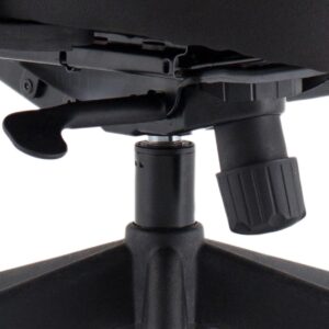 Denver High Mesh Back Black Task Operator Office Chair with Arms - Image 16