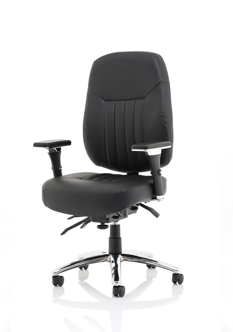 Barcelona Deluxe High Back Task Operator Office Chair with Arms - Image 3