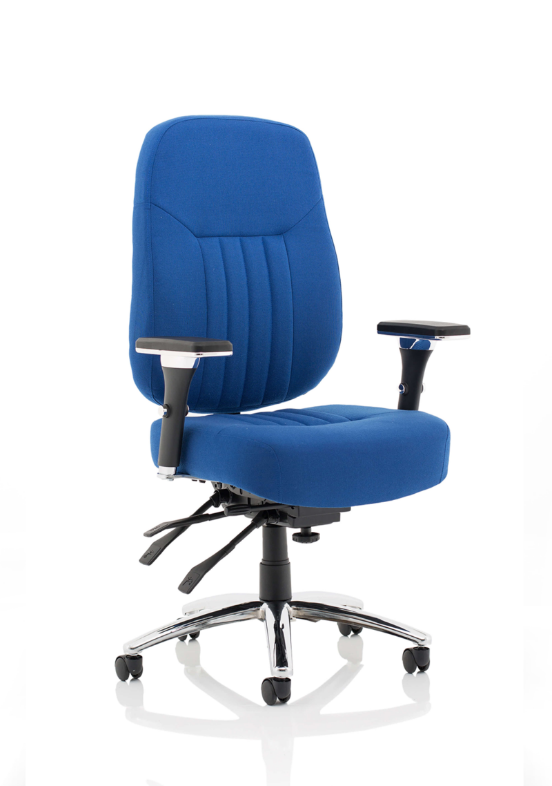 Barcelona Deluxe High Back Task Operator Office Chair with Arms - Image 15