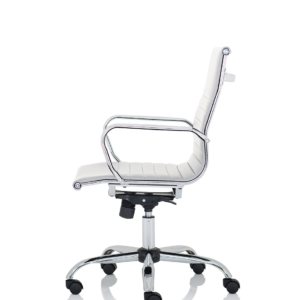 Nola Black Leather Executive Office Chair with Arms - Image 13