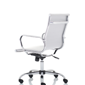 Nola Black Leather Executive Office Chair with Arms - Image 14