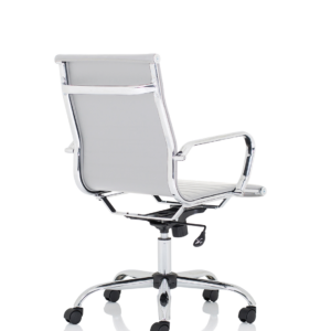 Nola Black Leather Executive Office Chair with Arms - Image 16