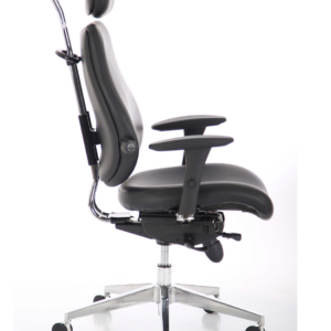 Chiro Plus Ultimate High Back Ergonomic Posture Chair with Arms and Headrest - Image 2