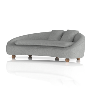 Mimi 3 Seater Curved Sofa - Image 3