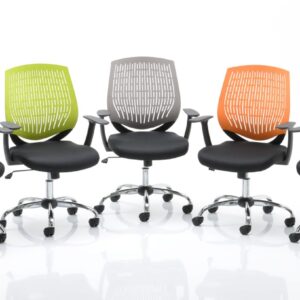 Dura Medium Back Task Operator Office Chair with Arms - Image 15