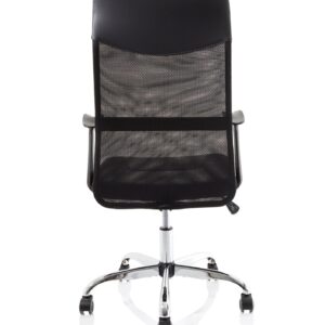 Vegalite High Mesh Back Black Executive Office Chair with Arms - Image 6