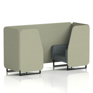 Brixworth Booth With Black Legs in Two Tone - Image 15