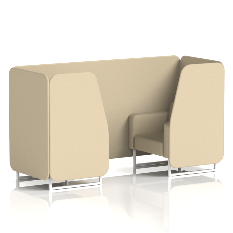 Brixworth Booth With White Legs in Single Tone - Image 30