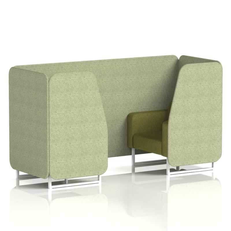 Brixworth Booth With White Legs in Two Tone - Image 2