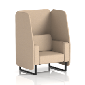 Brixworth Open Booth With Black Legs in Single Tone - Image 20