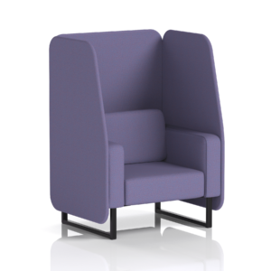 Brixworth Open Booth With Black Legs in Single Tone - Image 23