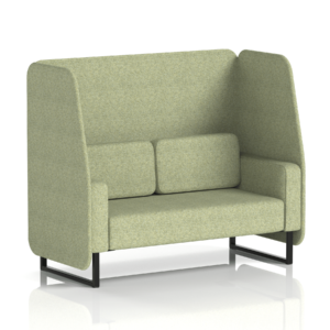 Brixworth Open Booth With Black Legs in Single Tone - Image 32
