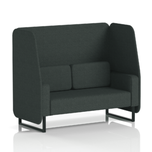 Brixworth Open Booth With Black Legs in Single Tone - Image 33