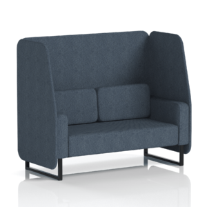Brixworth Open Booth With Black Legs in Single Tone - Image 34