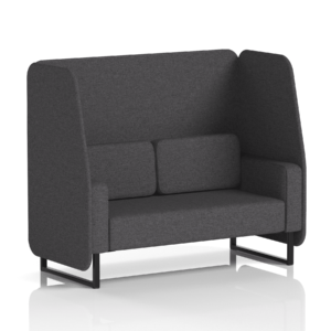Brixworth Open Booth With Black Legs in Single Tone - Image 38