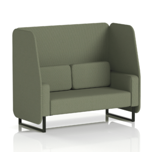 Brixworth Open Booth With Black Legs in Single Tone - Image 45