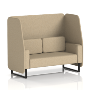 Brixworth Open Booth With Black Legs in Single Tone - Image 48