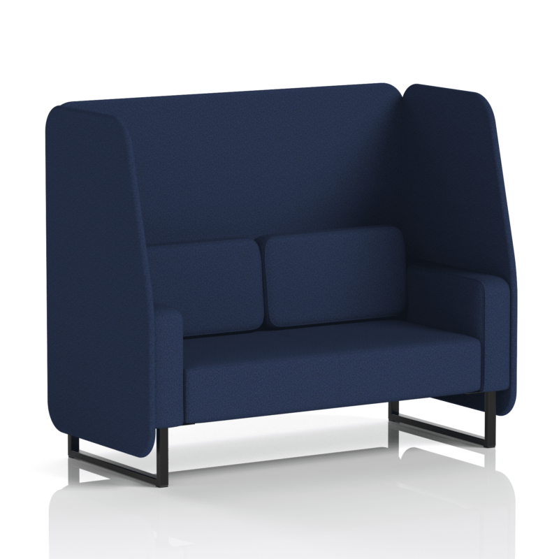 Brixworth Open Booth With Black Legs in Single Tone - Image 51
