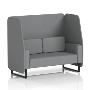 Brixworth Open Booth With Black Legs in Single Tone - Image 54