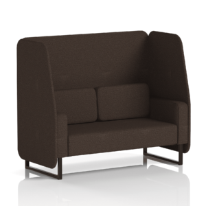Brixworth Open Booth With Black Legs in Single Tone - Image 55