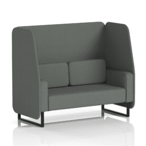 Brixworth Open Booth With Black Legs in Single Tone - Image 57