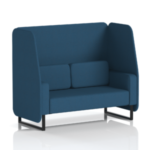 Brixworth Open Booth With Black Legs in Single Tone - Image 60