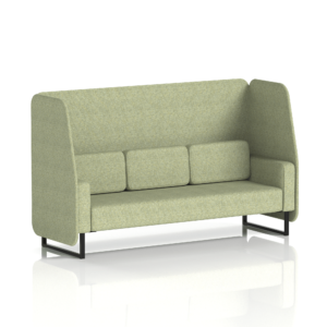 Brixworth Open Booth With Black Legs in Single Tone - Image 62