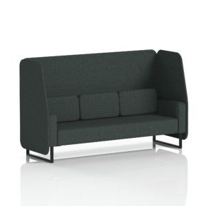 Brixworth Open Booth With Black Legs in Single Tone - Image 63