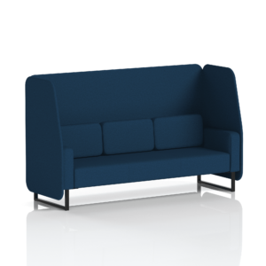 Brixworth Open Booth With Black Legs in Single Tone - Image 69