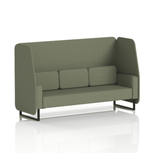 Brixworth Open Booth With Black Legs in Single Tone - Image 75