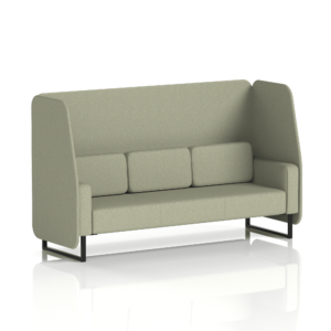 Brixworth Open Booth With Black Legs in Single Tone - Image 76