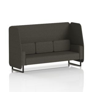 Brixworth Open Booth With Black Legs in Single Tone - Image 77