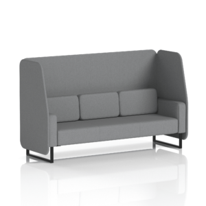 Brixworth Open Booth With Black Legs in Single Tone - Image 84