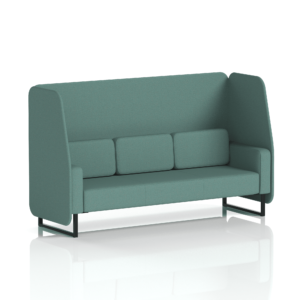 Brixworth Open Booth With Black Legs in Single Tone - Image 86