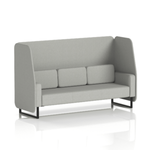 Brixworth Open Booth With Black Legs in Single Tone - Image 88