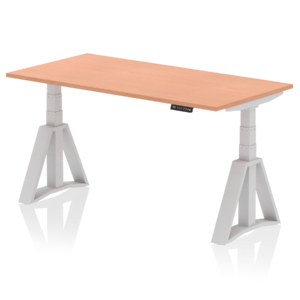 Air Height Adjustable Desk without Cable Ports With Piste Foot - Image 3