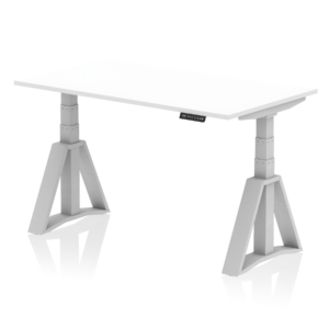 Air Height Adjustable Desk without Cable Ports With Piste Foot - Image 10