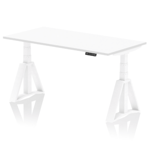 Air Height Adjustable Desk without Cable Ports With Piste Foot - Image 31