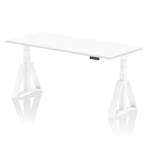 Air Height Adjustable Desk without Cable Ports With Piste Foot - Image 32