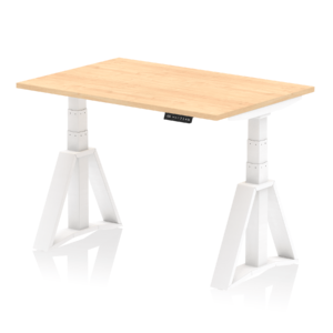 Air Height Adjustable Desk without Cable Ports With Piste Foot - Image 33