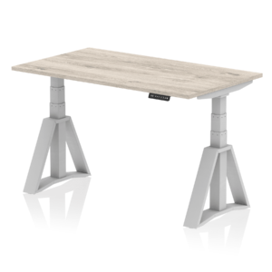 Air Height Adjustable Desk without Cable Ports With Piste Foot - Image 43
