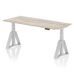 Air Height Adjustable Desk without Cable Ports With Piste Foot - Image 47