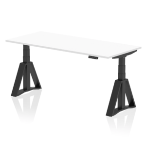 Air Height Adjustable Desk without Cable Ports With Piste Foot - Image 60