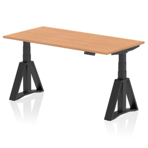 Air Height Adjustable Desk without Cable Ports With Piste Foot - Image 67